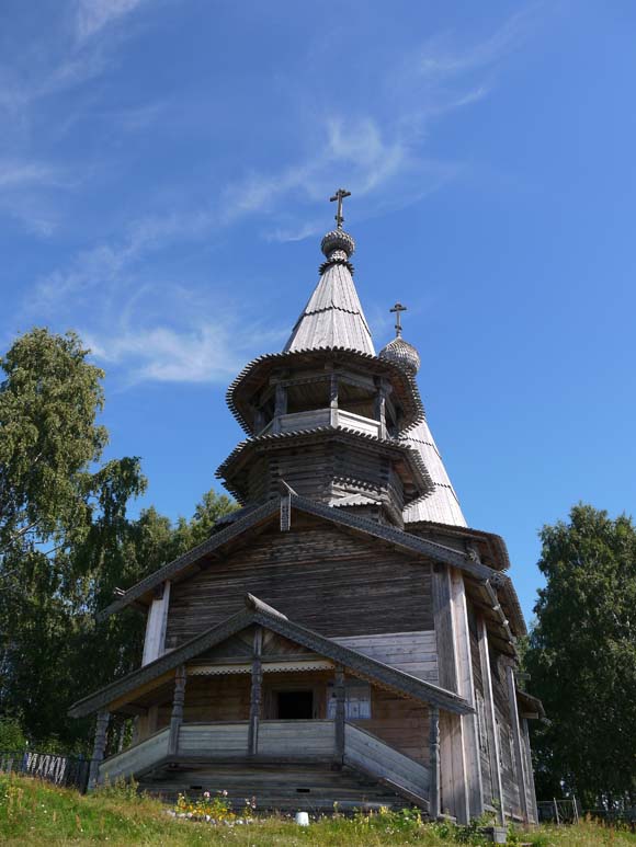деревянная церквь челмужи